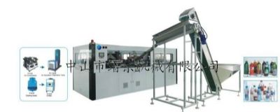 High speed stretch plastic bottle blow molding machine 
